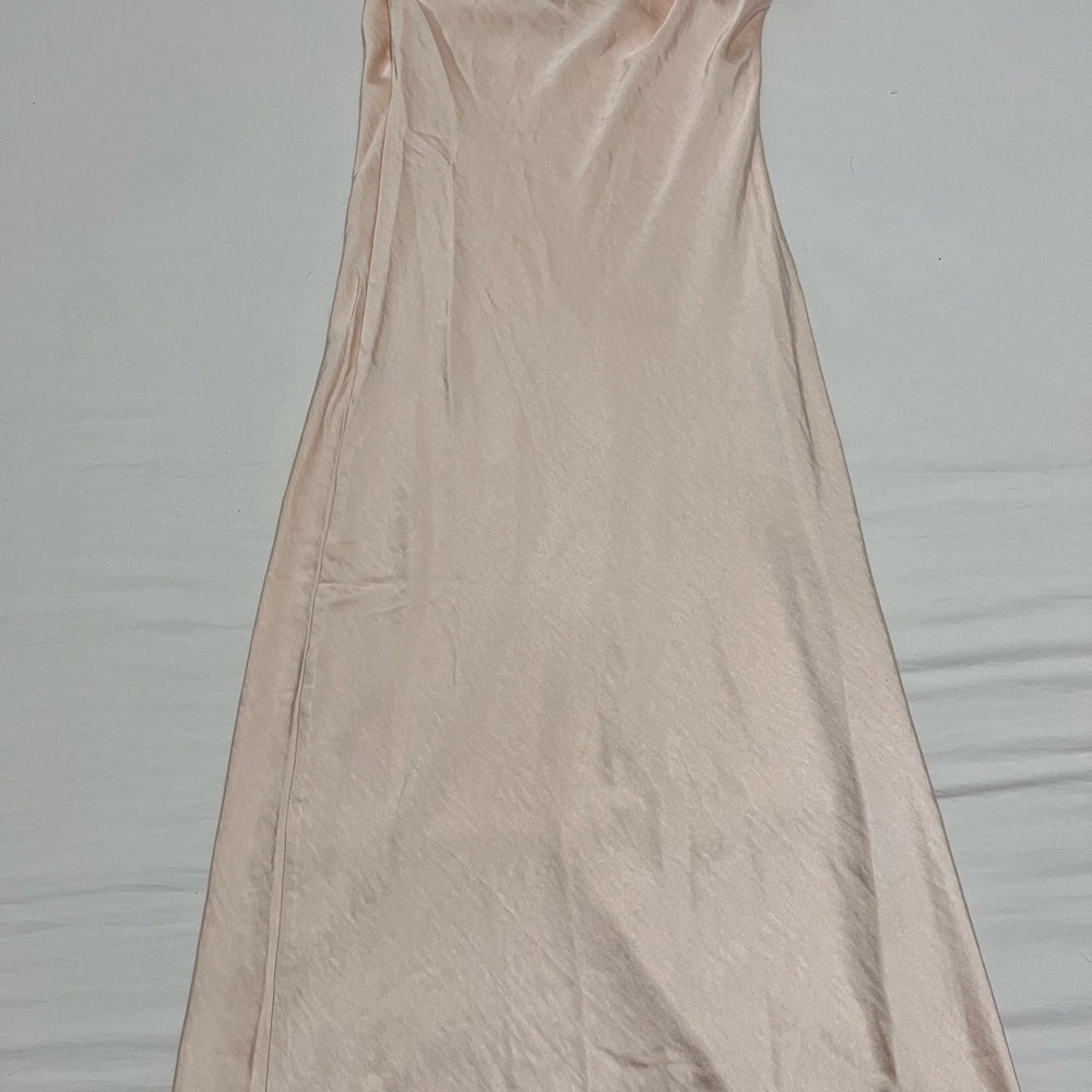 Elegant Cream Evening Gown
